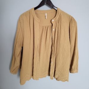 Rylee & Cru Eyelet Meadow Blouse